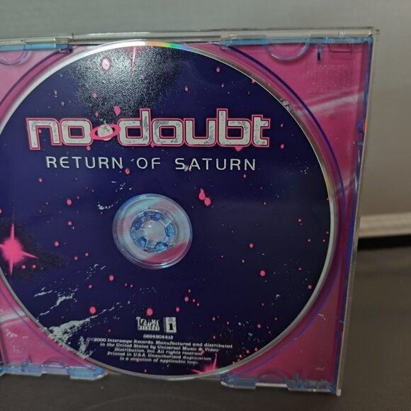 Rare! No Doubt Signed Autographed by All Members Return of Saturn Interscope CD - Picture 9 of 10